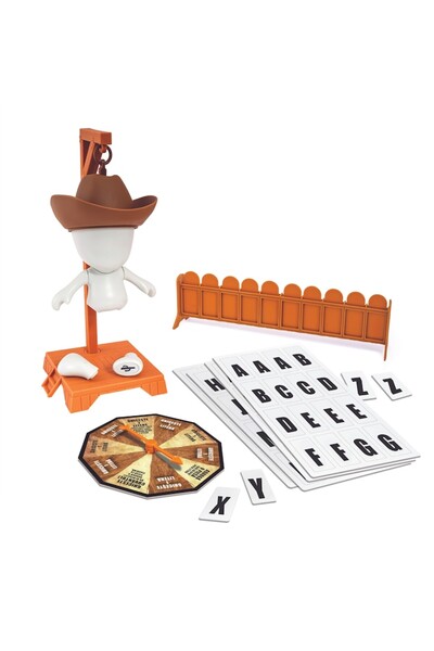 Tessari Board Game 'Hangman in the Wild West' - AS