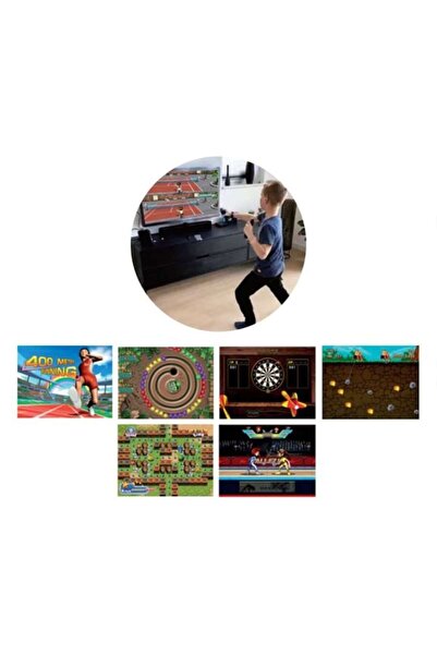 Tessari Console with 2 Wireless Controllers 32 Bit & 150 Games