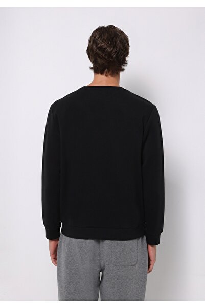 Colin's Ανδρικό μαύρο φούτερ Regular Fit