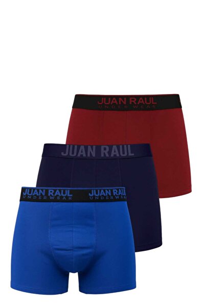 DeepSEA Men's Multi-Colored Cotton Premium 3-Piece Boxer Set – Ultra Comfortable & Flexible Boxer 2603122