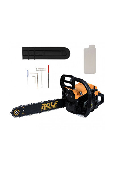 DDT Drujbă pe benzină ROLF-DDT TOP-0055, 4.7 CP, 52 cc, lamă 45 cm, demaror m...