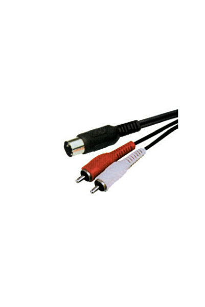 KlaussTech Cablu auxiliar 5 din - 2 RCA