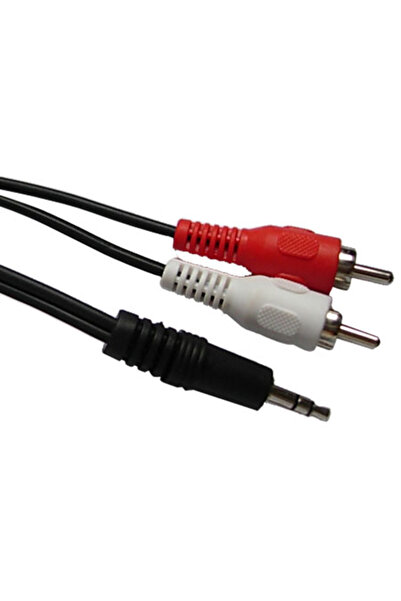 KlaussTech Cablu jack stereo 3.5/RCA auriu, lungime 5 m