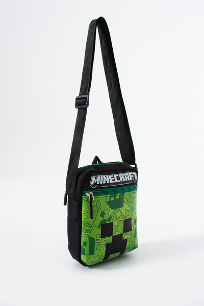 Sona Park Mine Creeper Children's Shoulder Bag – 3 Compartments – Waterproof Fabric (21×16×6 cm)