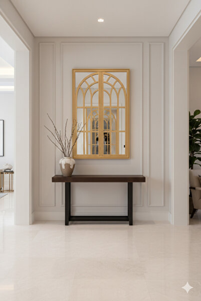 Generic Artistic window frame mirrors – a touch of modern luxury, 97 x 66 cm