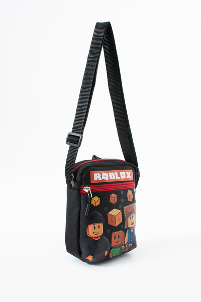 Sona Park Roblox Children's Shoulder Bag – 3 Compartments – Waterproof Fabric (21×16×6 cm)