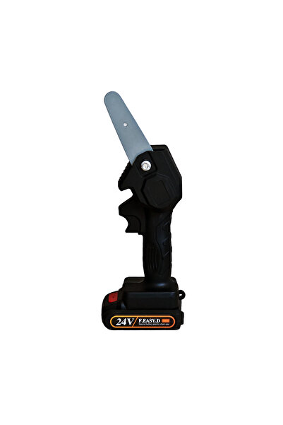 DDT Mini cordless hand saw, 24V, 10 cm blade, 2 5Ah batteries