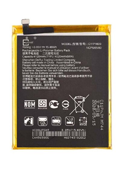 ICS Replacement Battery for ASUS Zenfone 3 Max 5.5 ZC553KL (X00DDA) - Built-i...