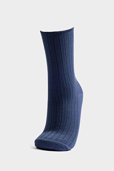 DeFacto Women's 3-Pack Cotton Long Socks G6812Axns