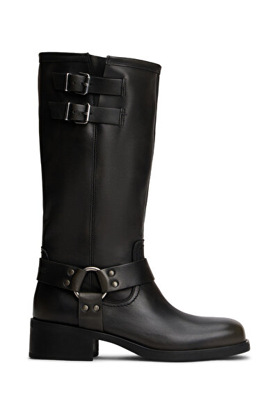 Tommy Hilfiger Siyah Kadın Deri Çizme EN0EN02850BDS