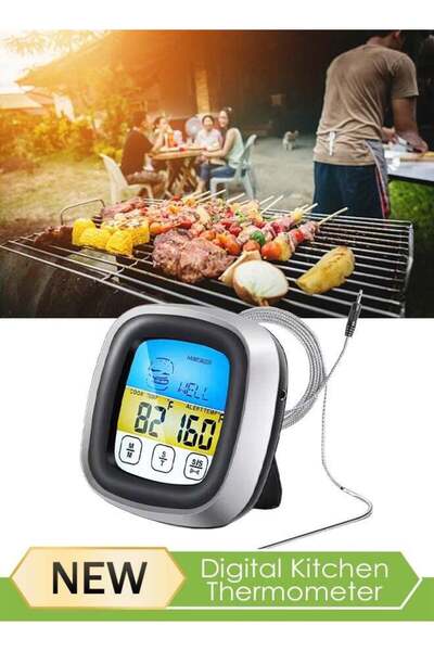DOMEET Digital Kitchen Thermometer Immediately Read Kitchen Thermometer Food Thermometer with Long Probe To