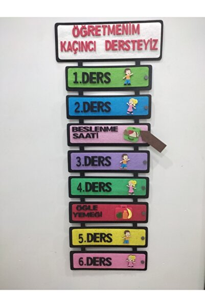 damlakidsmoda Kaçıncı dersteyiz panosu mıknatıslı