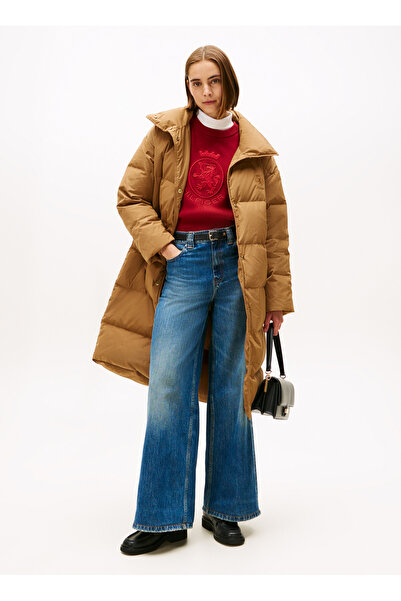 Tommy Hilfiger Kahverengi Kadın Standart Mont WW0WW47279GWA