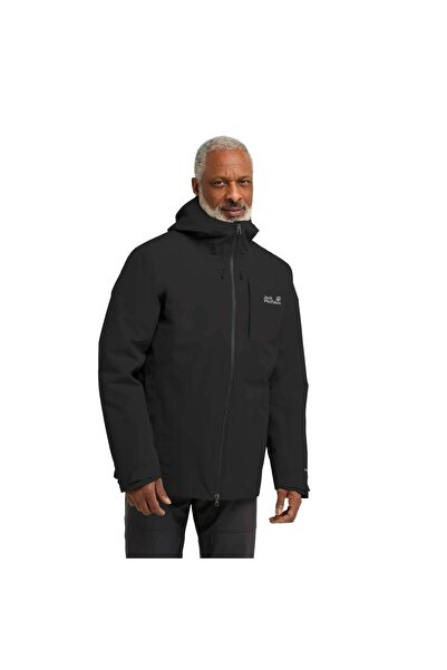 Jack Wolfskin Pánská outdoorová bunda Icecape 3v1 Down Rds, černá