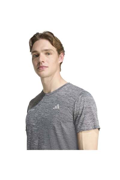 adidas Own the Run Melange Men's Gray Running T-Shirt