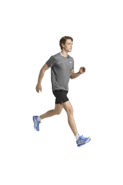 adidas Own the Run Melange Men's Gray Running T-Shirt