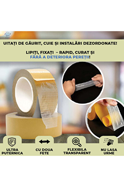 FUGO Super Adhesive Transparent Tape