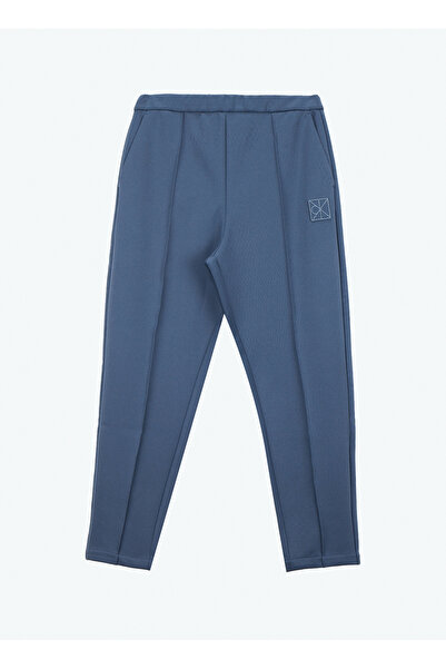 Calvin Klein Normal Bel Normal Mavi Erkek Eşofman Altı LV04RD213GWD7_HEAVY TRICOT PANT