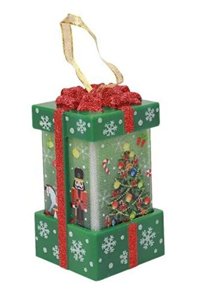 Zennya Decorațiune de Crăciun suspendată 6.5x6.5x11.5cm – felinar LED luminos...