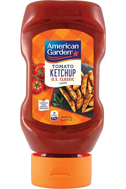 american garden كاتشب أمريكي، نباتي، خالي من الغلوتين، 425 غرام
