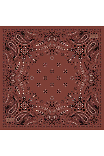 LA BOUTIQUE وشاح خريفي 2469-07 90×90