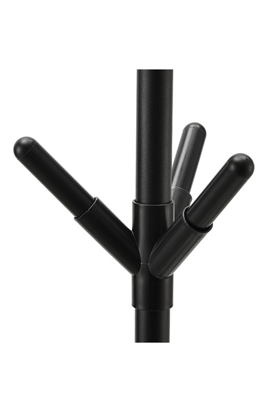 Lawazim Clothes & Hat Hanger 170cm Freestanding Metal Coat Rack 9 Hooks for Home Office