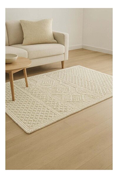Generic Handwoven Indian rug – 85% wool & 15% cotton