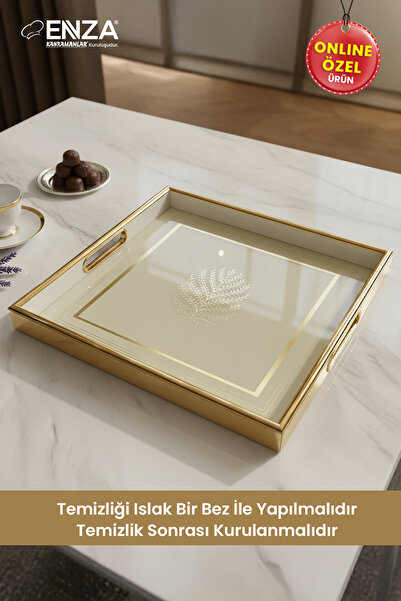 Enza Narin Tea Coffee Breakfast and Presentation Tray 36 cm