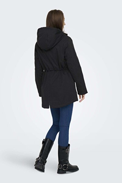 ONLY Women / Girls Black Coat Model Code: (15357625) Onlhannover Padded Jacket Otw Nn