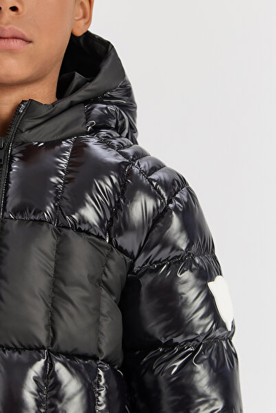 Nebbati Boy Black Coat