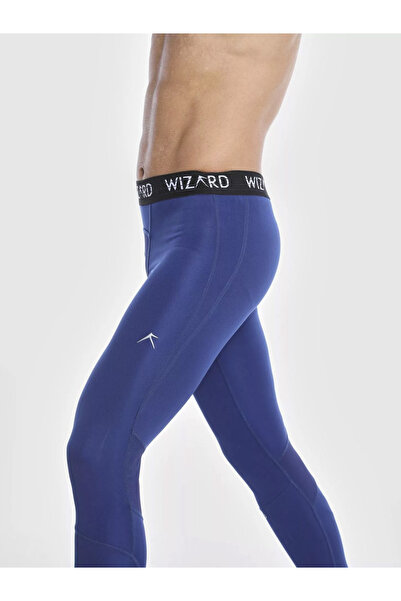 Wizard By Styli Men Blue Vent Wizardry Compression Tights