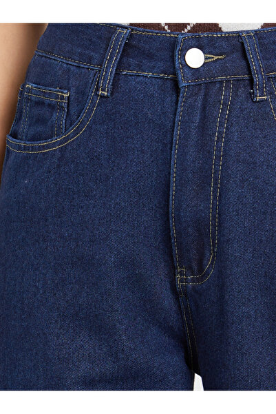 Styli Dark Wash Wide Leg Jeans