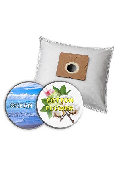 KOMA ET19S - Set de 16 saci aromatici cu miros de ocean și flori de bumbac pe...