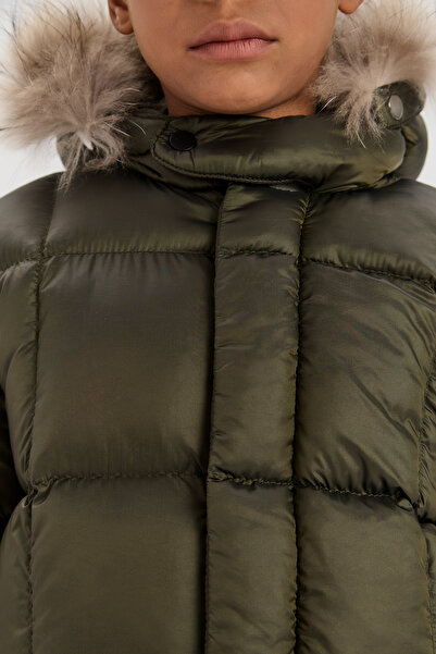 Nebbati Boy Khaki Coat