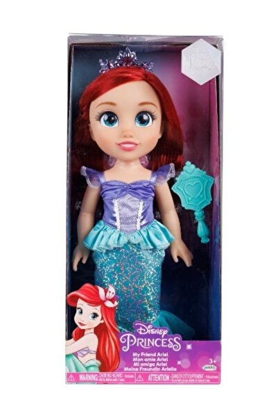 Jakks Disney Princess Doll - Ariel, Disney 100 Dresses Collection, 38cm