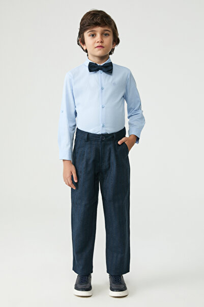 Nebbati Boy Navy Blue Trousers