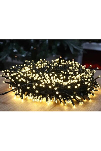 DacEnergy Christmas tree installation, 800 LEDs with warm light, 5.8 W, length 39.5 meters, with...