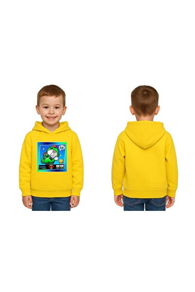 SEDİRLİ Tricou unisex cu imprimeu Brawl Stars pentru copii cu glugă, 3 fire, ...