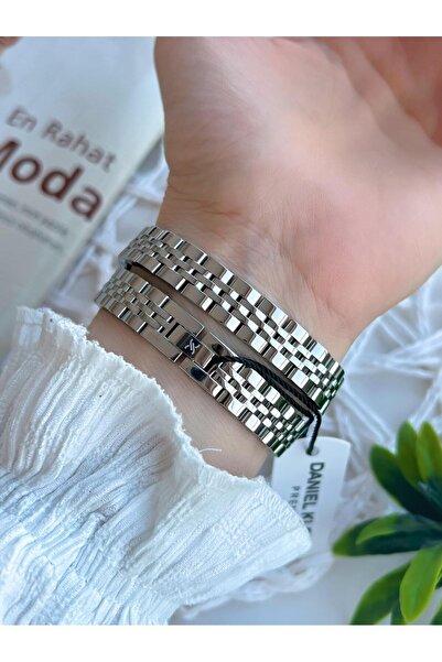 Daniel Klein 2 Years Warranty Special Design Entwined Cord 3 Atm Women's Wristwatch Zj.14098.1