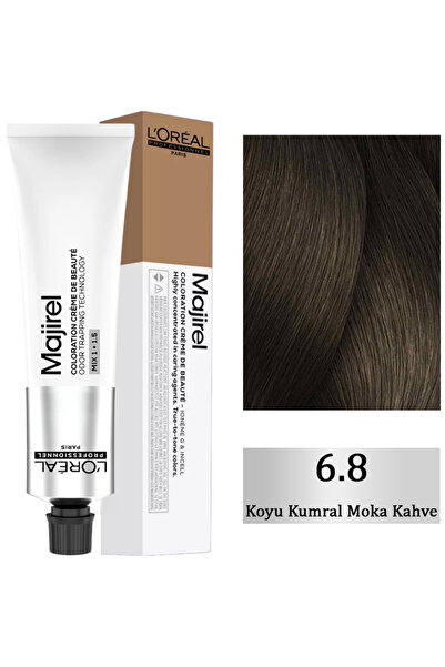L'Oréal Professional Majirel Coloration Creme - Saç Boyası No: 6.8 Koyu Kumra...