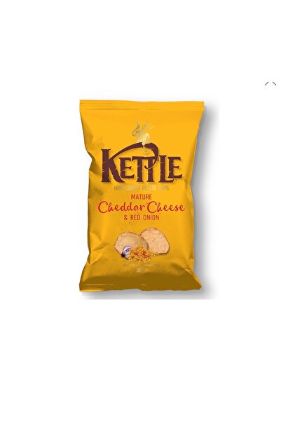 KETTLE Çedar Peynirli Kırmızı Soğanlı Patates Cips 130 G