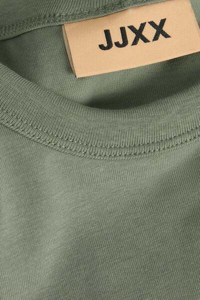 JJXX Women's / Girls' Green T-Shirt Model Code: (12280155) Jxstudıo Vesterbro Loose Tee Jrs Noos