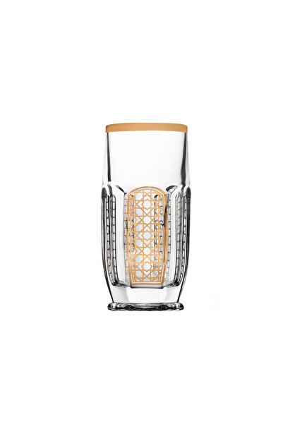 Dimlaj Cordoba Glass Tumbler Set CB/4-Gold
