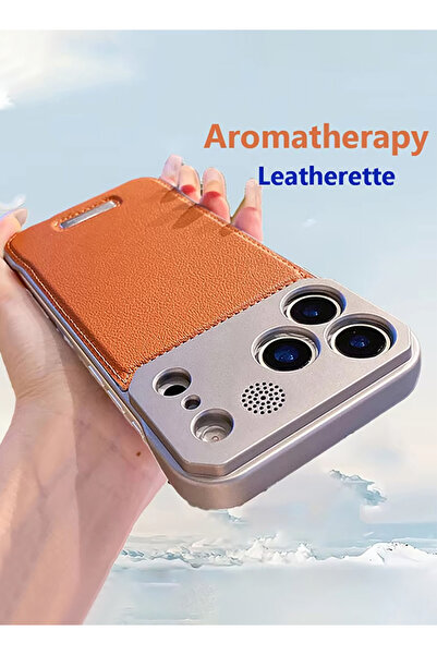 TORRAS Aromatherapy Frameless Leather Case For iPhone 17 Pro For Magsafe Magnetic Business Cover