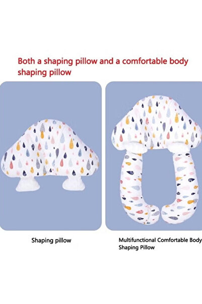 Generic Baby Head Shaping Pillow, Neck Support Memory Foam Pillow,Planet Edition
