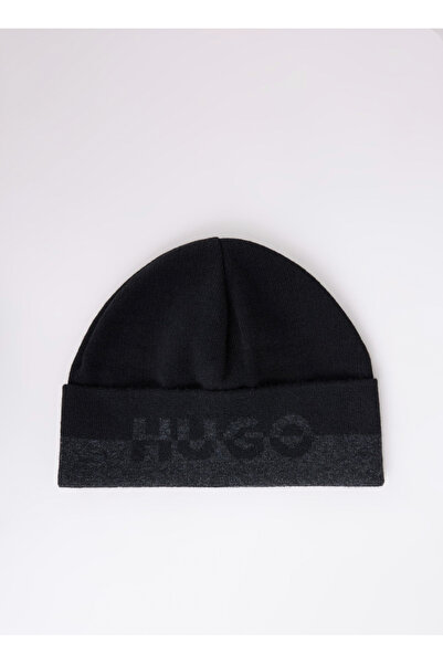 HUGO Siyah Erkek Bere 50545552_Xiviso