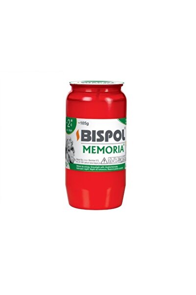 BISPOL Set of 30 Memory Candle Reserves WO2 red 45 hours