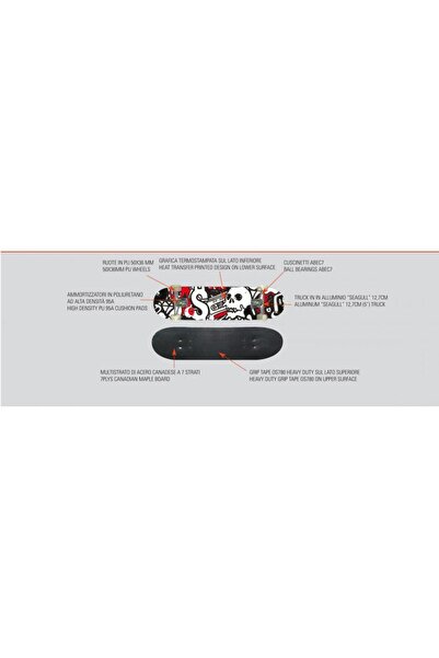 Nextreme Skateboard Street Pro Graffiti