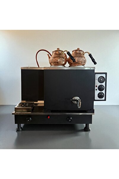 Copper Atelier Painted Electric and Lpg Tea Boiler 2 Teapots 25 Lt Capacity