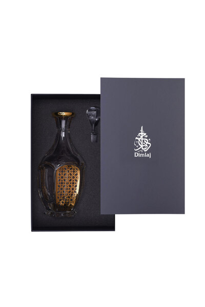 Dimlaj Cordoba Glass Jug CB/1-Gold